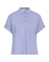Rossopuro Woman Shirt Lilac Size Xs Cotton In Purple