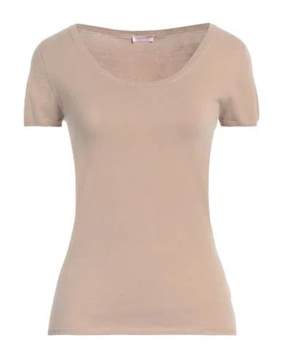 ROSSOPURO ROSSOPURO WOMAN SWEATER BEIGE SIZE 6 COTTON, POLYESTER