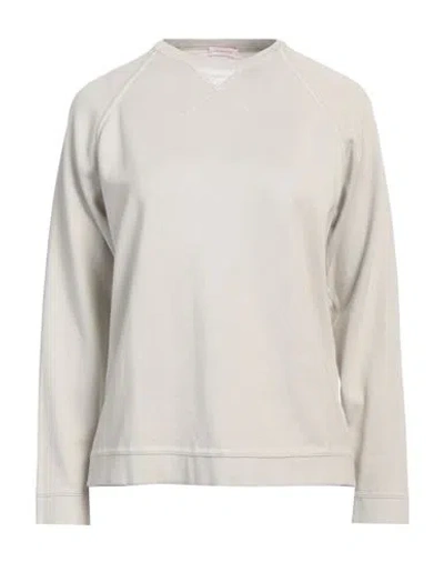Rossopuro Woman Sweater Beige Size S Cotton