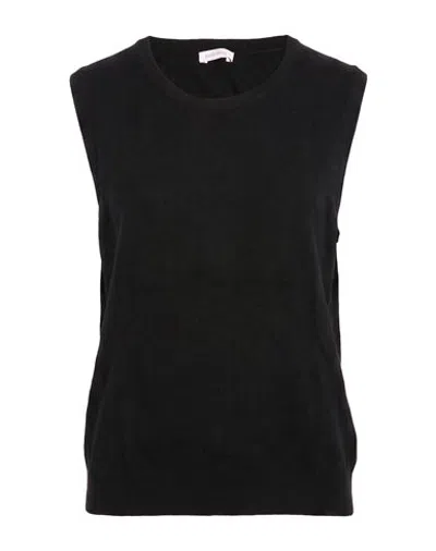 Rossopuro Woman Sweater Black Size S Virgin Wool