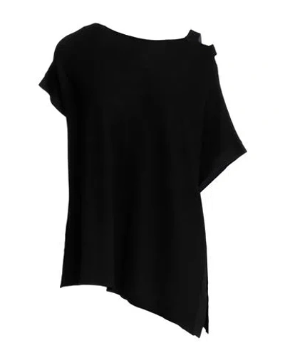 Rossopuro Woman Sweater Black Size Xs Cotton
