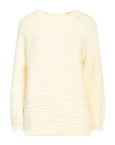 Rossopuro Woman Sweater Cream Size S Merino Wool In White