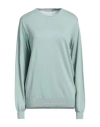 Rossopuro Woman Sweater Light Green Size 4 Cotton