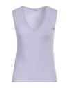Rossopuro Woman Sweater Lilac Size 12 Cashmere In Purple