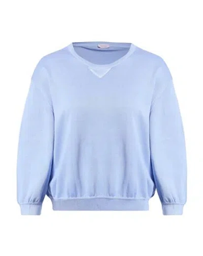 Rossopuro Woman Sweater Lilac Size M Cotton In Purple