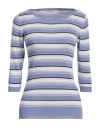 Rossopuro Woman Sweater Lilac Size S Cotton In Purple