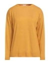 Rossopuro Woman Sweater Marigold Size L Wool, Silk, Cashmere