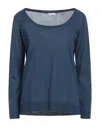 Rossopuro Sweaters In Navy Blue