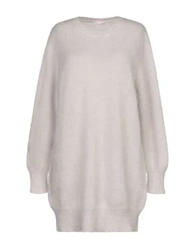 Rossopuro Woman Sweater Pastel Yellow Size S Mohair Wool, Polyamide, Wool