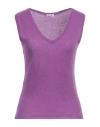 Rossopuro Woman Sweater Lilac Size 10 Cashmere In Purple