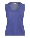 Rossopuro Woman Sweater Purple Size 10 Silk, Cashmere In Purple