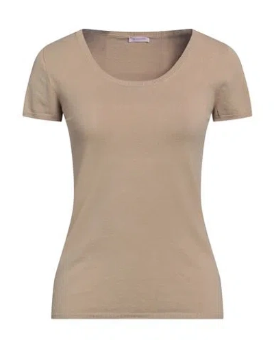 ROSSOPURO ROSSOPURO WOMAN SWEATER SAND SIZE 8 COTTON, POLYESTER