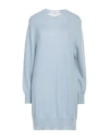 Rossopuro Woman Sweater Sky Blue Size Xl Mohair Wool, Polyamide, Wool