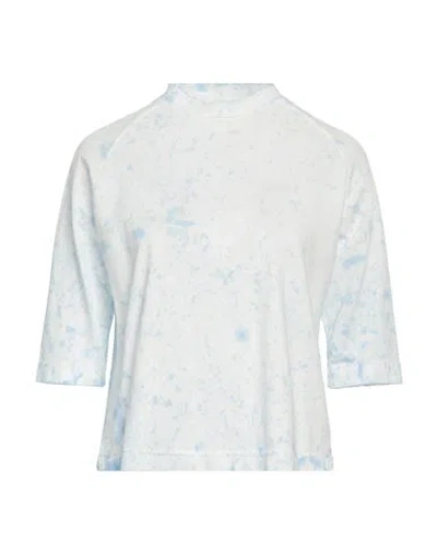Rossopuro Woman T-shirt Light Blue Size Xs Cotton
