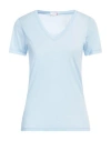 Rossopuro Woman T-shirt Light Blue Size S Modal, Polyamide