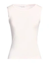 Rossopuro Woman T-shirt Light Pink Size Xs Modal, Polyamide