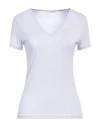 Rossopuro Woman T-shirt Lilac Size 2 Cotton In Purple