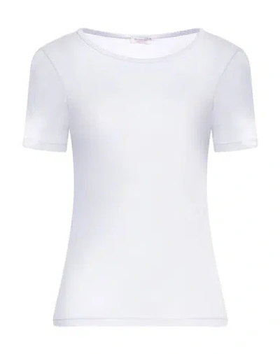Rossopuro Woman T-shirt Lilac Size S Modal, Polyamide In Purple