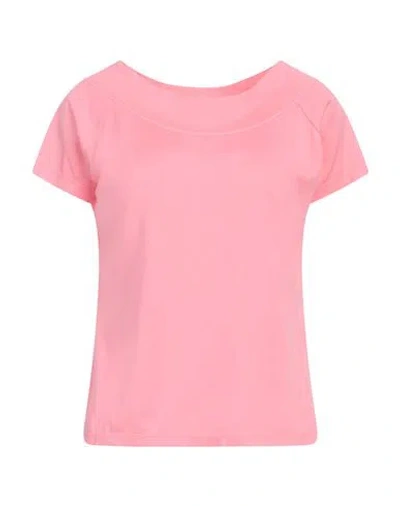 ROSSOPURO ROSSOPURO WOMAN T-SHIRT PINK SIZE 14 COTTON