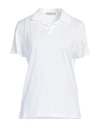 Rossopuro Woman T-shirt White Size 7 Cotton