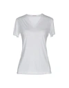 Rossopuro Woman T-shirt Light Grey Size S Modal, Polyamide
