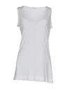Rossopuro Tank Tops In White