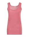 Rossopuro Woman Top Antique Rose Size S Viscose, Polyester, Metallic Fiber In Pink