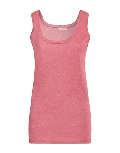 Rossopuro Woman Top Antique Rose Size S Viscose, Polyester, Metallic Fiber In Pink