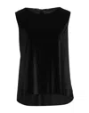 Rossopuro Tops In Black