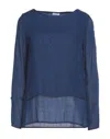 Rossopuro Blouses In Blue