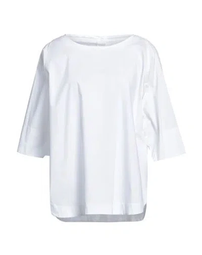 Rossopuro Woman Blouse White Size M Cotton