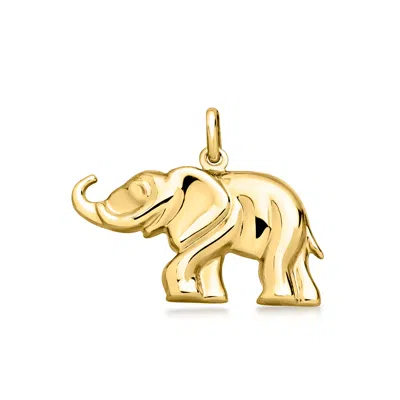 Ross-simons 10kt Yellow Gold Elephant Charm