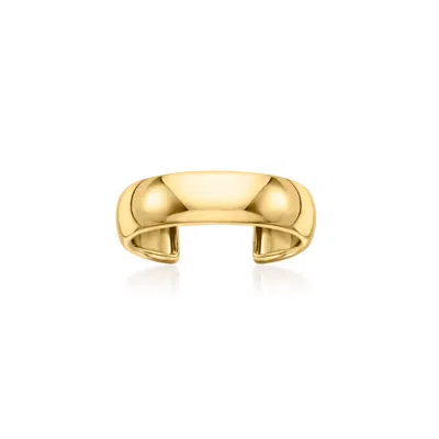 Ross-simons 10kt Yellow Gold Polished Toe Ring