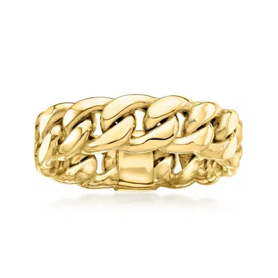 Ross-simons 14kt Yellow Gold Curb-link Ring