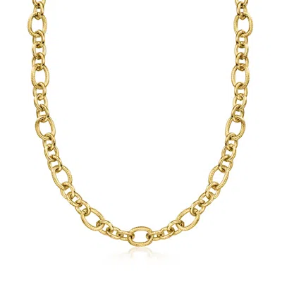 Ross-simons 14kt Yellow Gold-plated Cable-chain Necklace