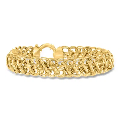 Ross-simons 18kt Gold Over Sterling Multi-link Bracelet