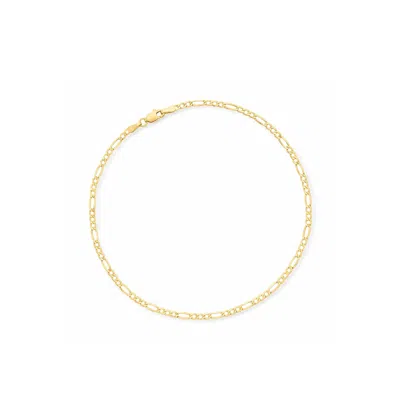 Ross-simons 2.5mm 10kt Yellow Gold Figaro-link Anklet