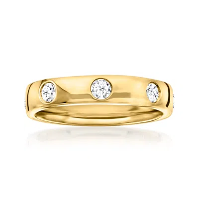 Ross-simons .50 Ct. T.w. Lab Grown Diamond Ring In 14kt Yellow Gold