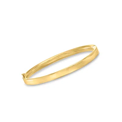 Ross-simons Baby's 14kt Yellow Gold Bangle Bracelet