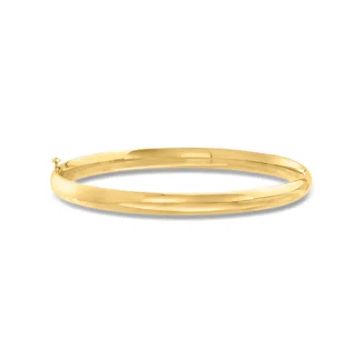 Ross-simons Child's 14kt Yellow Gold Bangle Bracelet