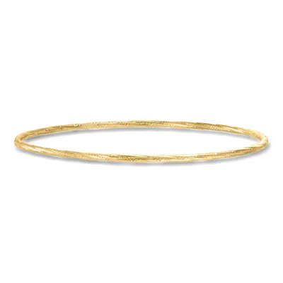 Ross-simons Italian 10kt Yellow Gold Bangle Bracelet