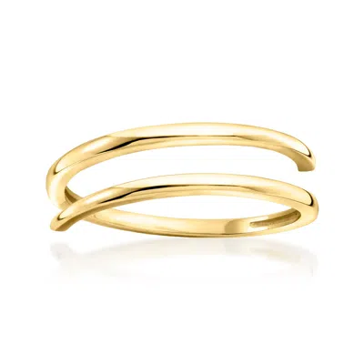 Ross-simons Italian 10kt Yellow Gold Bypass Ring