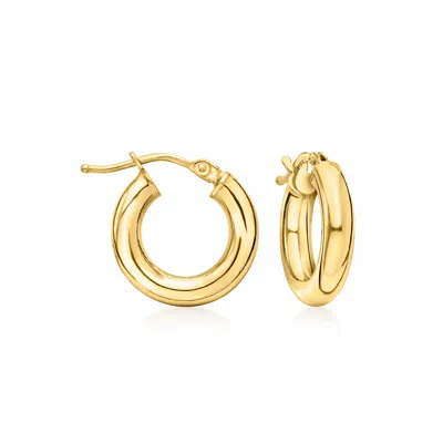 Ross-simons Italian 10kt Yellow Gold Huggie Hoop Earrings