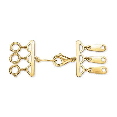 Ross-simons Italian 10kt Yellow Gold Layering Clasp