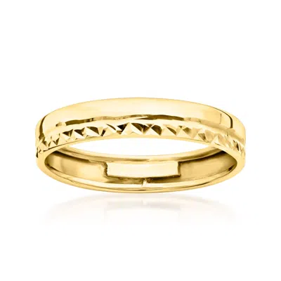 Ross-simons Italian 14kt Yellow Gold Ring