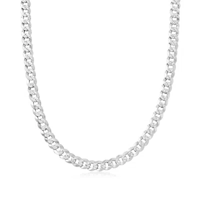 Ross-simons Men's Sterling Silver Cuban-link Necklace