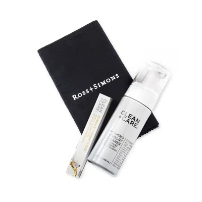 Ross-simons Set Of 3 Jewelry Cleaning Products In Silver