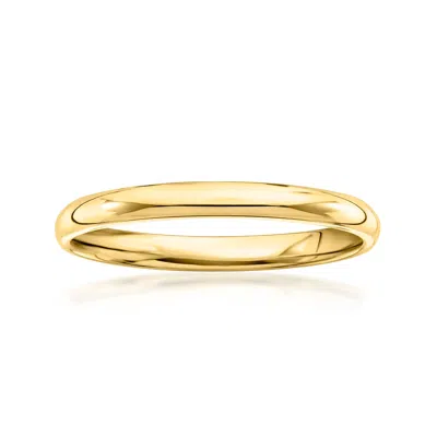 Ross-simons Women's 2mm 14kt Yellow Gold Wedding Ring