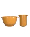 Rosti Margrethe 2-piece Mixing Jug And Bowl Set In Curry