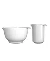Rosti Margrethe 2-piece Mixing Jug And Bowl Set In White